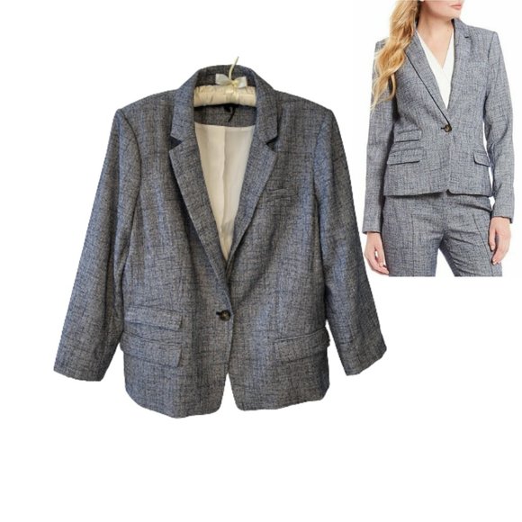 Donna Karan New York Jackets & Blazers - Donna Karan New York Womens Woman’s Gray Blazer 16